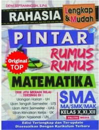 Image of Rahasia Pintar Rumus-Rumus Matematika SMA
