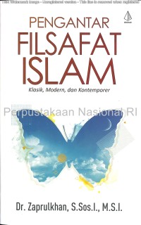 Image of Pengantar filsafat Islam