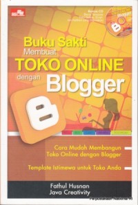 Buku sakti membuat toko online dengan blogger