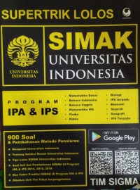 Image of Supertrik Lolos SIMAK UI Program IPA & IPS