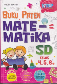 Image of Buku Paten Matematika SD Kelas 4,5,6