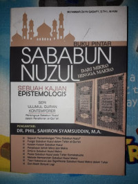 Image of Buku Pintar Sababun Nuzul dari MIkro hingga Makro