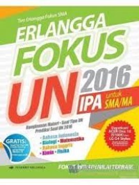 Image of FOKUS UN 2016 IPA UNTUK SMA/MA