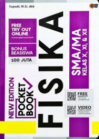 Image of New Edition Pocket Book Fisika SMA/MA Kelas X, XI, & XII