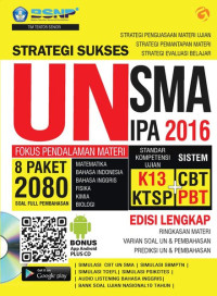 Strategi Sukses UN SMA IPA 2016