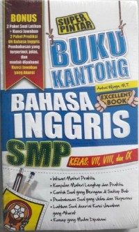 Image of Super Pintar Buku Kantong Bahasa Inggris SMP: Kelas VII, VIII, IX