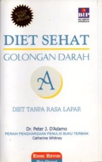 DIET SEHAT GOLONGAN DARAH A