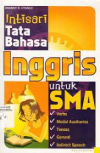 Intisari Tata Bahasa Inggris untuk SMA