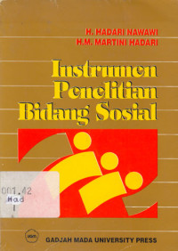 Image of Instrumen Penelitian Bidang Sosial