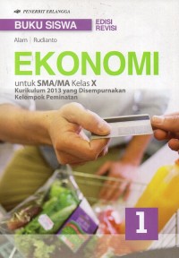 Ekonomi untuk SMA dan MA Kelas X