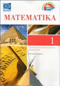 Image of MATEMATIKA KELAS X