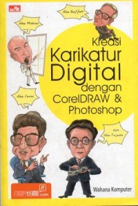 KREASI KARIKATUR DIGITAL DENGAN CORELDRAW DAN PHOTOSHOP