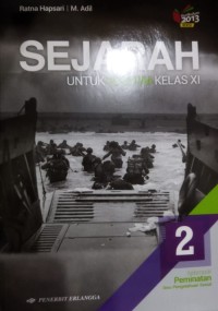 Sejarah untuk SMA/MA Kelas XI