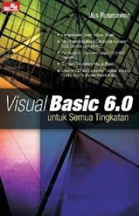 Image of Visual Basic 6.0 ; untuk semua tingakatan